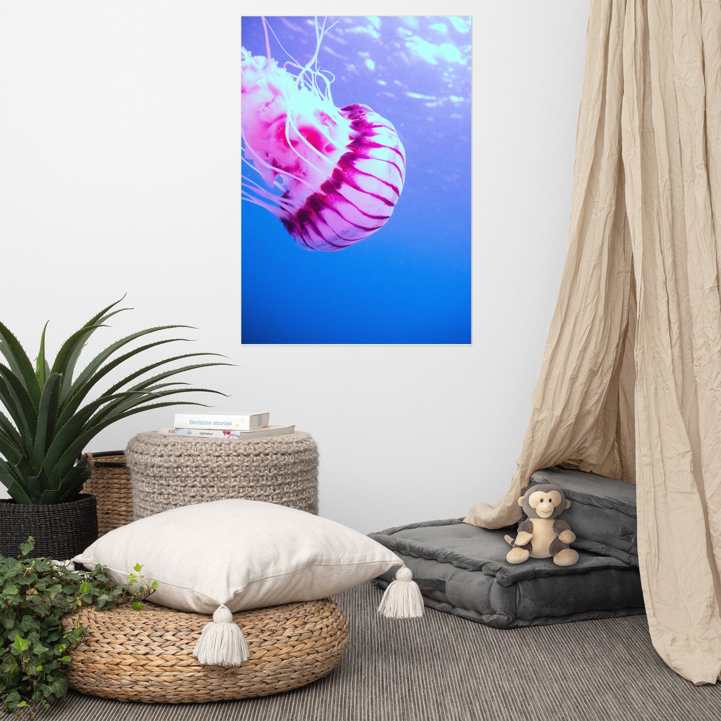 Jellyfish Day Print